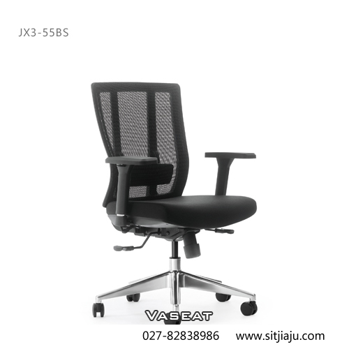 武汉职员椅JX3-55BS，武汉员工椅JX3-55BS，VASEAT武汉办公椅
