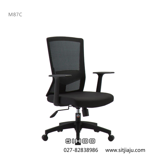 武汉职员椅M87C，武汉网布办公椅M87C，SIHOO武汉人体工学椅