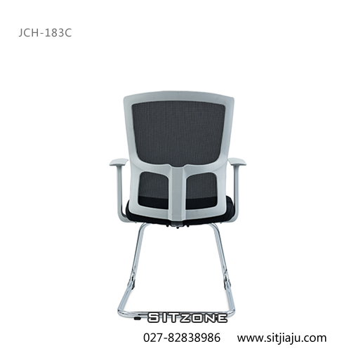 武汉弓形椅JCH-KT183C白框后背图