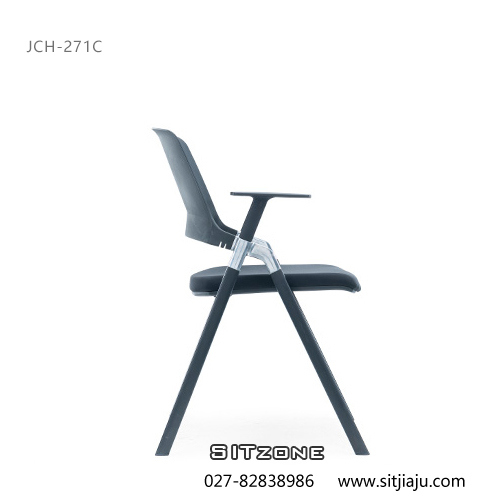 武汉培训椅JCH-271C侧面图